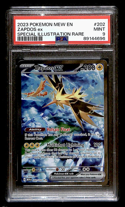 Zapdos 151 202/165, PSA 9 Pokemon Card