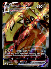 Tapu Koko Vmax Full Art Rare Battle Styles 051/163, NM Pokemon Card