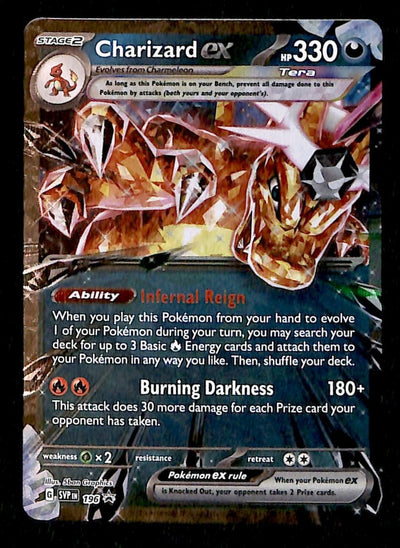 Charizard ex Promo SVP 196, NM Pokemon Card