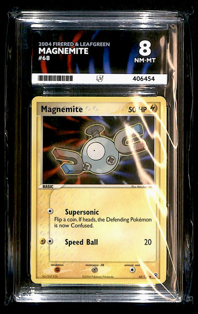 Magnemite Firered & Leafgreen 68/112, ACE 8 Pokemon Card