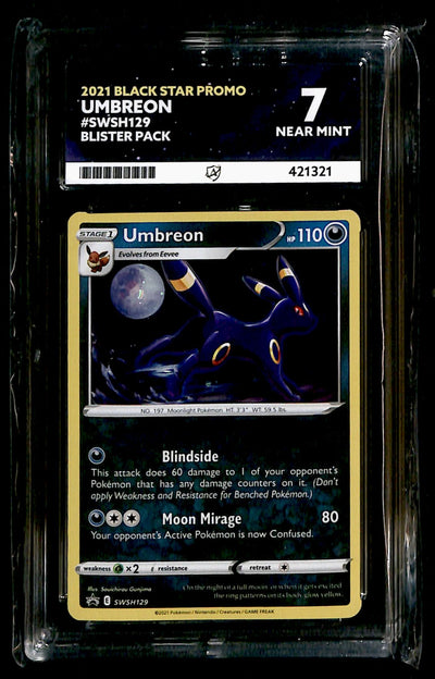 Umbreon Promo SWSH129, ACE 7 Pokemon Card
