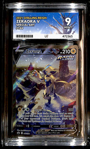 Zeraora V Chilling Reign 166/198, ACE 9 Pokemon Card