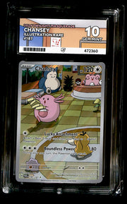 Chansey Twilight Masquerade 187/167, ACE 10 Pokemon Card